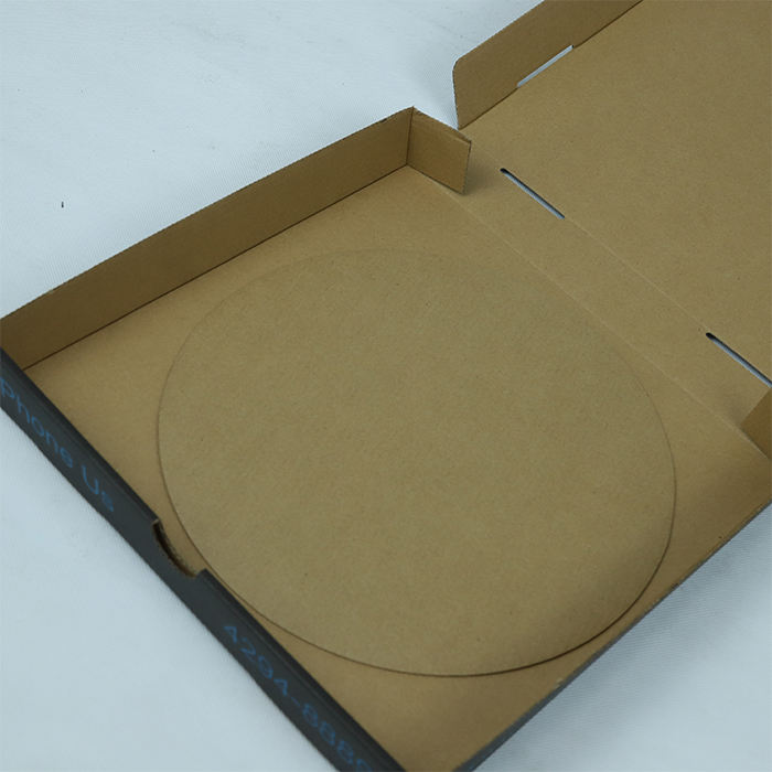 Cheap price wholesale 2 Layers B- Flute plain corrugated board paper corrugated cardboard sheet pizza liner