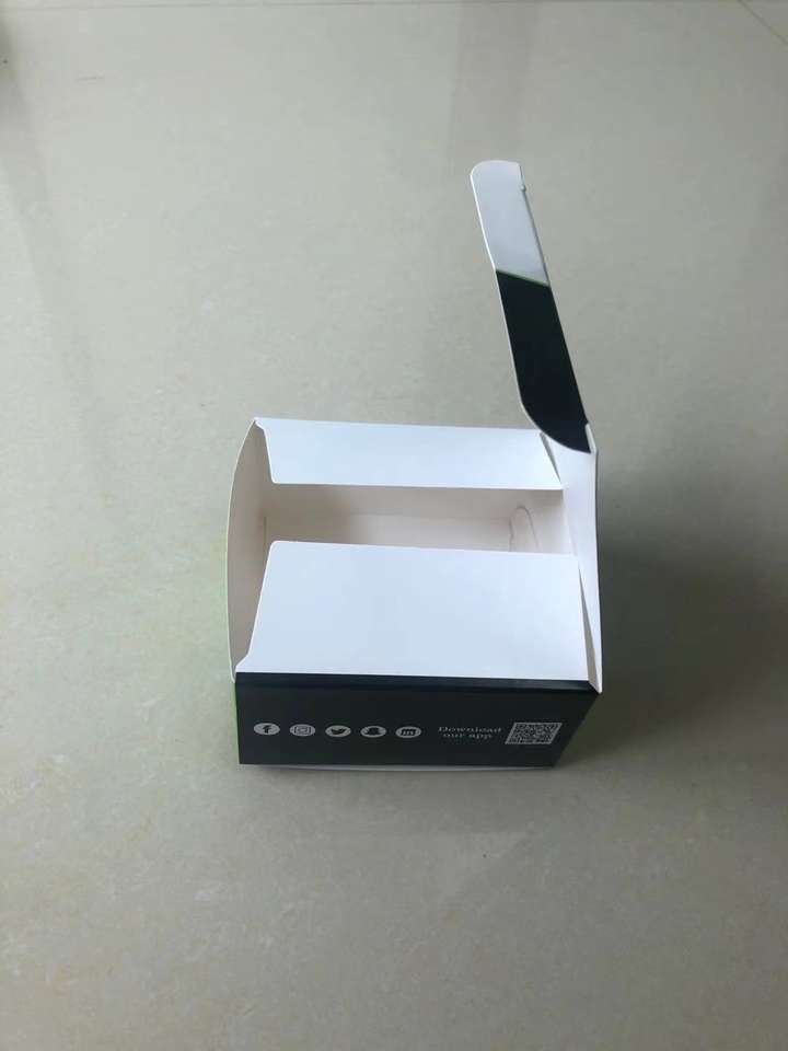 middle size hamburge box with good quality