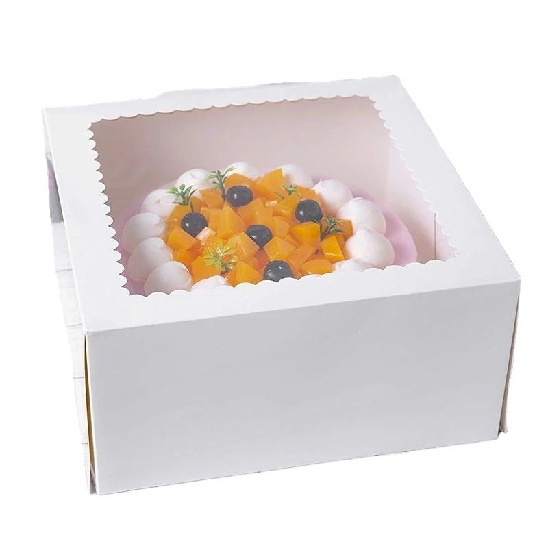 cake box with window with high quality